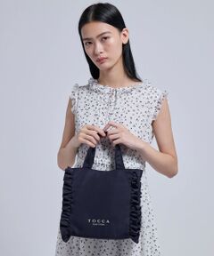 TOCCA / トッカ トートバッグ | 【美人百花掲載】【一部カラー撥水】TRIM WAVES MINITOTE ミニトートバッグ