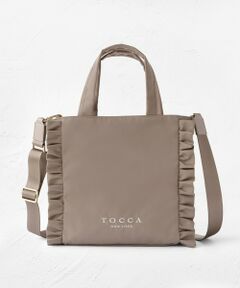 TOCCA / トッカ トートバッグ | 【美人百花掲載】【一部カラー撥水】TRIM WAVES MINITOTE ミニトートバッグ