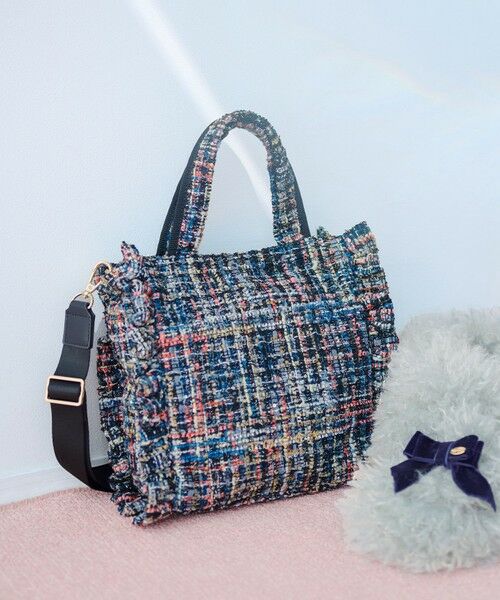 TOCCA / トッカ トートバッグ | 【美人百花掲載】【一部カラー撥水】TRIM WAVES MINITOTE ミニトートバッグ | 詳細5