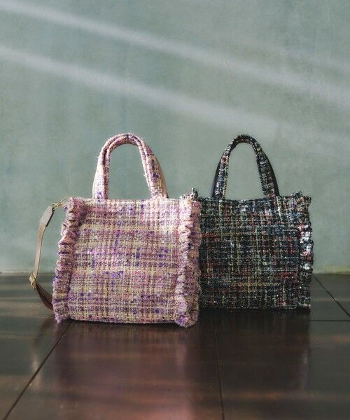 TOCCA / トッカ トートバッグ | 【美人百花掲載】【一部カラー撥水】TRIM WAVES MINITOTE ミニトートバッグ | 詳細6