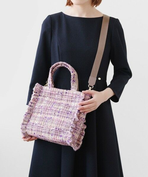 TOCCA / トッカ トートバッグ | 【美人百花掲載】【一部カラー撥水】TRIM WAVES MINITOTE ミニトートバッグ | 詳細16