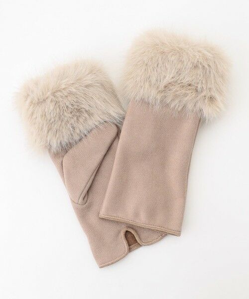 TOCCA / トッカ 手袋 | FAKE SUEDE FUR HANDWARMER 手袋 | 詳細4