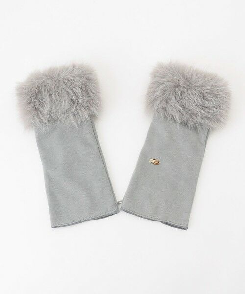 TOCCA / トッカ 手袋 | 【百田夏菜子さん着用】FAKE SUEDE FUR HANDWARMER 手袋 | 詳細9