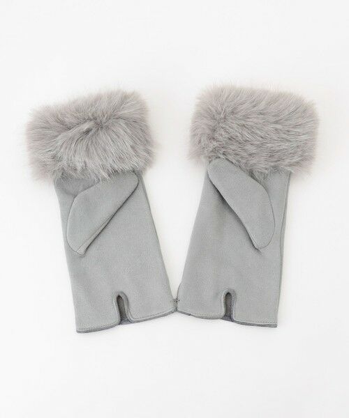 TOCCA / トッカ 手袋 | 【百田夏菜子さん着用】FAKE SUEDE FUR HANDWARMER 手袋 | 詳細10