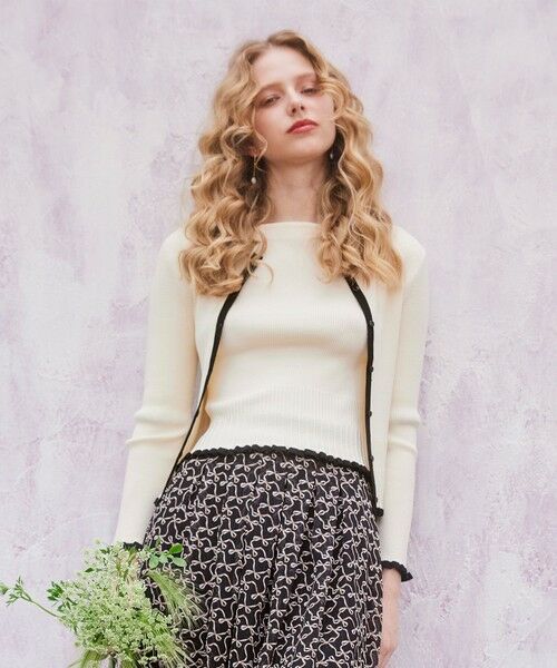 TOCCA / トッカ カーディガン・ボレロ | RESONATE カーディガン(アイボリー系)