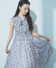 TOCCA / トッカ ロング・マキシ丈ワンピース | 【美人百花掲載】【洗える・消臭】FLOWER PETALS CARPET ドレス