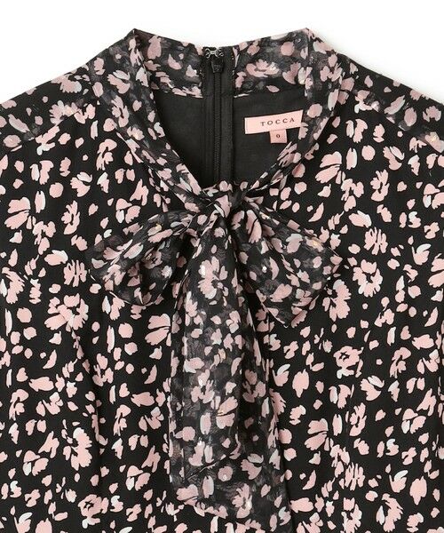 TOCCA / トッカ ロング・マキシ丈ワンピース | 【美人百花掲載】【洗える・消臭】FLOWER PETALS CARPET ドレス | 詳細14