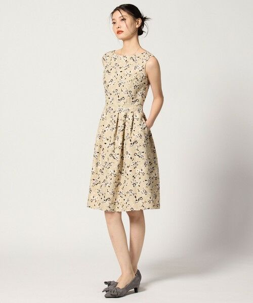 TOCCA / トッカ ロング・マキシ丈ワンピース | 【洗える・消臭】LADY'S EARDROP ドレス | 詳細4