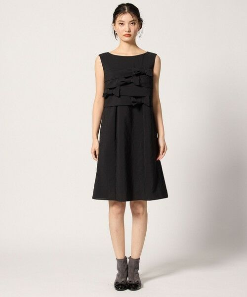 TOCCA / トッカ ロング・マキシ丈ワンピース | 【洗える・消臭・吸水速乾・接触冷感・UVケア】RIBBON KNOT DRESS ドレス | 詳細12