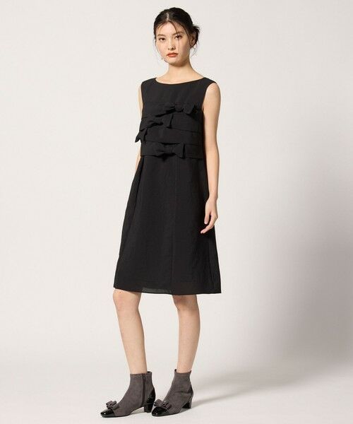 TOCCA / トッカ ロング・マキシ丈ワンピース | 【洗える・消臭・吸水速乾・接触冷感・UVケア】RIBBON KNOT DRESS ドレス | 詳細15