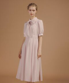 TOCCA / トッカ ロング・マキシ丈ワンピース | 【WEB限定・洗える・消臭】RIBBON ROSETTE HALF ドレス