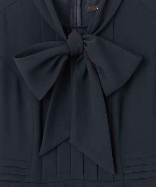 TOCCA / トッカ ロング・マキシ丈ワンピース | 【WEB限定・消臭】RIBBON ROSETTE HALF ドレス | 詳細5