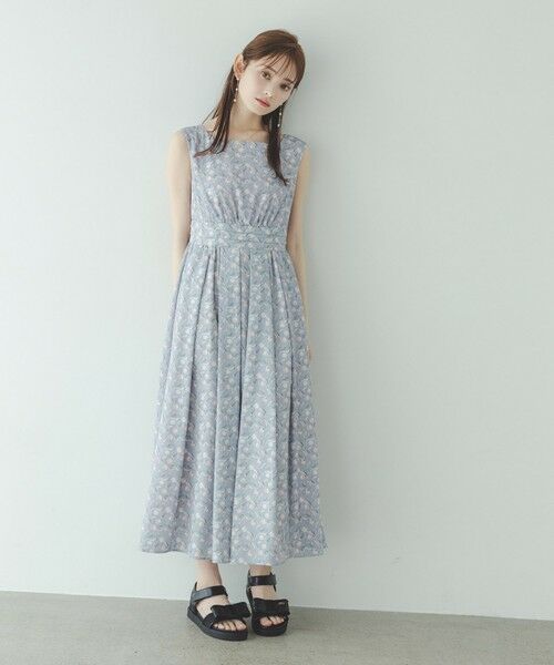 TOCCA / トッカ ロング・マキシ丈ワンピース | 【美人百花掲載】【WEB限定・洗える・消臭】TULIP BABYS ドレス | 詳細2