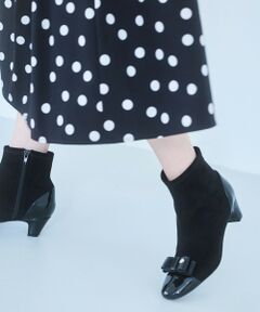 TOCCA / トッカ ブーツ（ロング丈） | NOBLE RIBBON SHORT STRECHBOOTS ブーツ