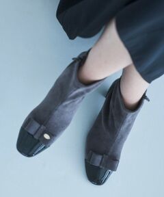 TOCCA / トッカ ブーツ（ロング丈） | NOBLE RIBBON SHORT STRECHBOOTS ブーツ