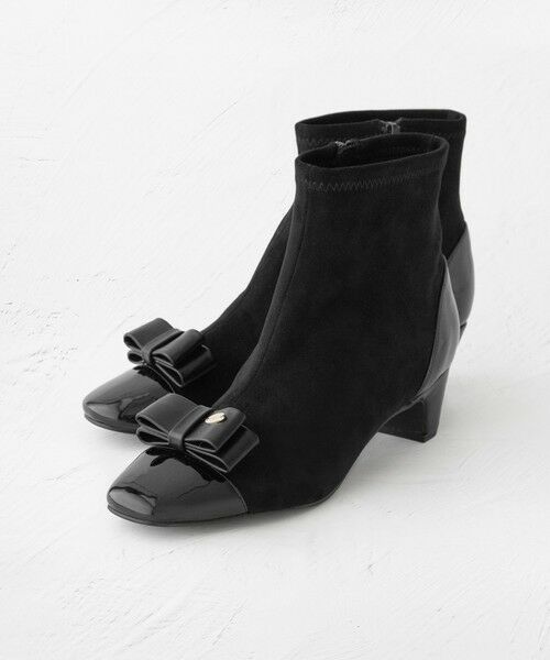 TOCCA / トッカ ブーツ(ロング丈) | NOBLE RIBBON SHORT STRECHBOOTS ブーツ | 詳細2