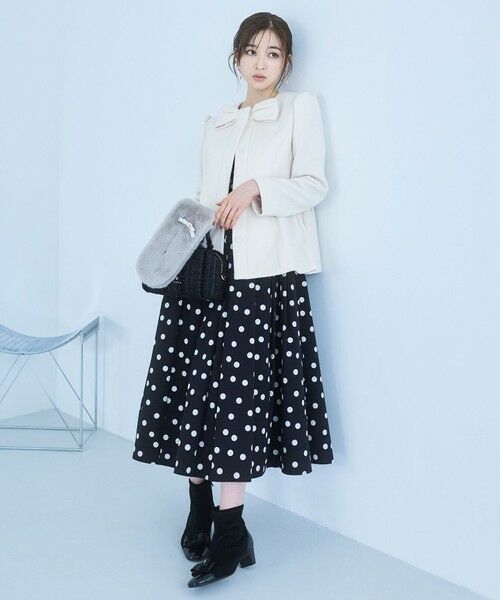 TOCCA / トッカ ブーツ(ロング丈) | NOBLE RIBBON SHORT STRECHBOOTS ブーツ | 詳細3