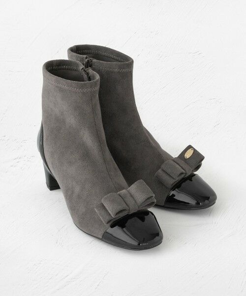 TOCCA / トッカ ブーツ(ロング丈) | NOBLE RIBBON SHORT STRECHBOOTS ブーツ | 詳細10