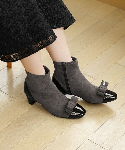 TOCCA / トッカ ブーツ(ロング丈) | NOBLE RIBBON SHORT STRECHBOOTS ブーツ | 詳細11