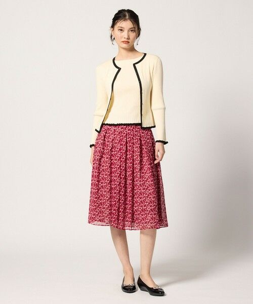 TOCCA / トッカ ミニ・ひざ丈スカート | 【洗える・消臭】RIBBON AND RIBBON スカート | 詳細10