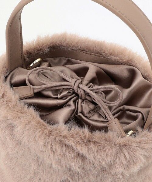 TOCCA / トッカ ショルダーバッグ | 【ショルダー取り外し可能】MILKY TEA FURBAG ファーバッグ | 詳細8