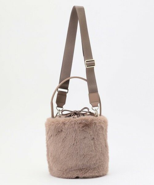 TOCCA / トッカ ショルダーバッグ | 【ショルダー取り外し可能】MILKY TEA FURBAG ファーバッグ | 詳細11