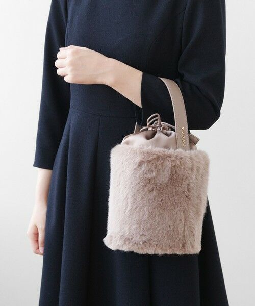 TOCCA / トッカ ショルダーバッグ | 【ショルダー取り外し可能】MILKY TEA FURBAG ファーバッグ | 詳細3