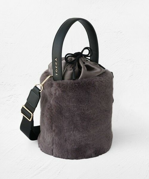 TOCCA / トッカ ショルダーバッグ | 【ショルダー取り外し可能】MILKY TEA FURBAG ファーバッグ | 詳細17
