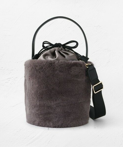 TOCCA / トッカ ショルダーバッグ | 【ショルダー取り外し可能】MILKY TEA FURBAG ファーバッグ | 詳細17