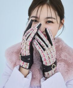 Off-White ピンク 手袋 レディース Off-White ピンク 手袋 レディース