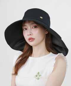 TOCCA / トッカ ハット | 【UVカット99.9%以上・遮熱率48%・サイズ調節可】RIBBON LIKE 2WAY SUN SHADE HAT ハット