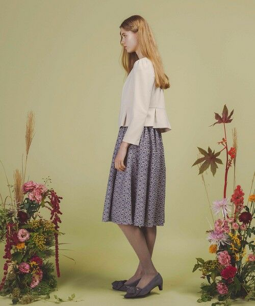 TOCCA / トッカ ノーカラージャケット | 【洗える・消臭】BUTTERFLY WING ジャケット | 詳細3