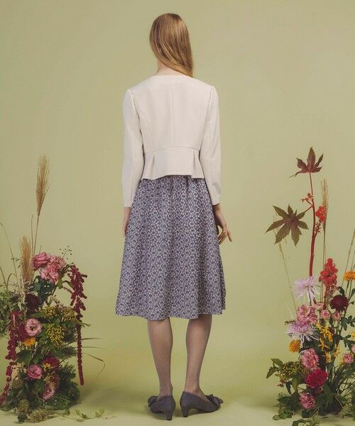 TOCCA / トッカ ノーカラージャケット | 【洗える・消臭】BUTTERFLY WING ジャケット | 詳細4