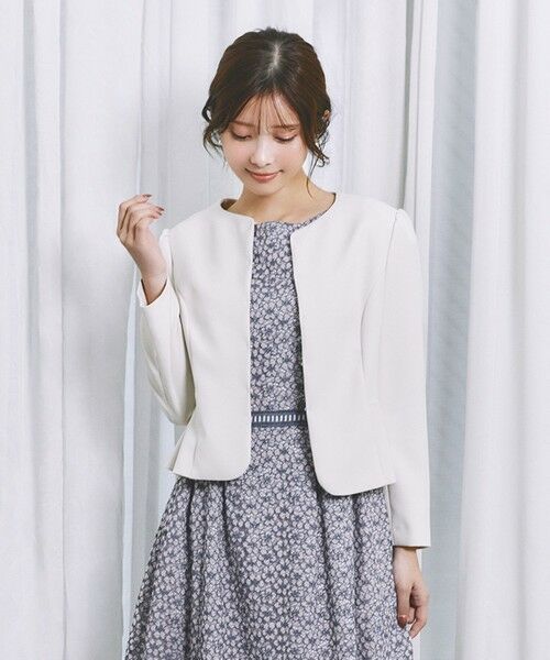 TOCCA/トッカ 【洗える・消臭】BUTTERFLY WING ジャケット ベージュ系 6