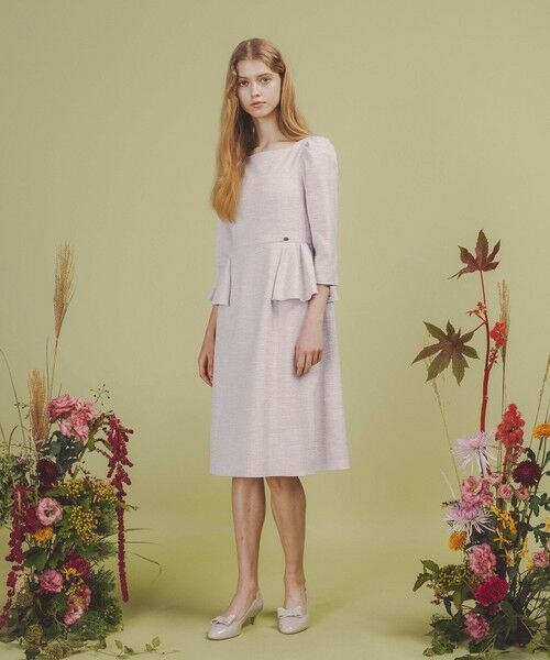 TOCCA / トッカ ロング・マキシ丈ワンピース | 【WEB限定カラーあり・洗える・消臭】FLAPFLAP ドレス | 詳細7