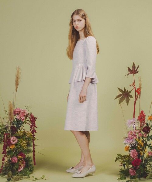 TOCCA / トッカ ロング・マキシ丈ワンピース | 【WEB限定カラーあり・洗える・消臭】FLAPFLAP ドレス | 詳細8