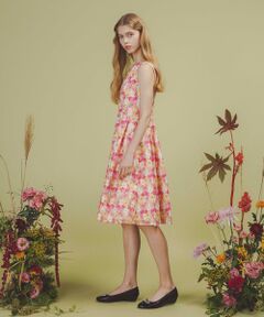 TOCCA / トッカ ロング・マキシ丈ワンピース | 【洗える・消臭】WHISPERS OF COSMOS ドレス