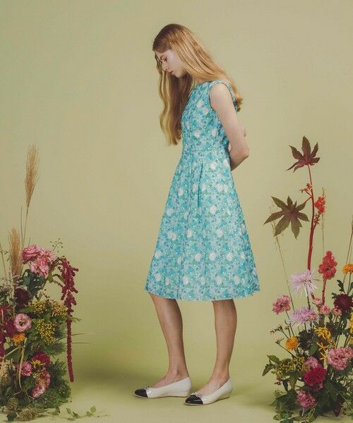 TOCCA / トッカ ロング・マキシ丈ワンピース | 【洗える・消臭】WHISPERS OF COSMOS ドレス | 詳細2