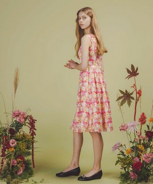 TOCCA / トッカ ロング・マキシ丈ワンピース | 【洗える・消臭】WHISPERS OF COSMOS ドレス | 詳細6