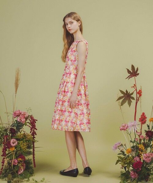 TOCCA / トッカ ロング・マキシ丈ワンピース | 【洗える・消臭】WHISPERS OF COSMOS ドレス | 詳細7