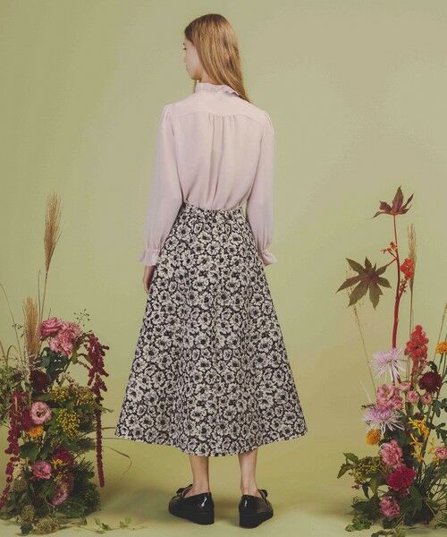 TOCCA / トッカ ミニ・ひざ丈スカート | 【洗える・消臭】MOONLIT FLOWER スカート | 詳細6