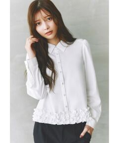 TOCCA / トッカ シャツ・ブラウス | 【消臭】TIMELESS CLASSIC 裾フリルブラウス