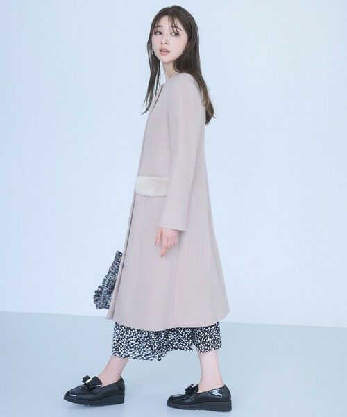 TOCCA / トッカ その他アウター | 【洗える・消臭】FUR BOX ウールコート | 詳細1