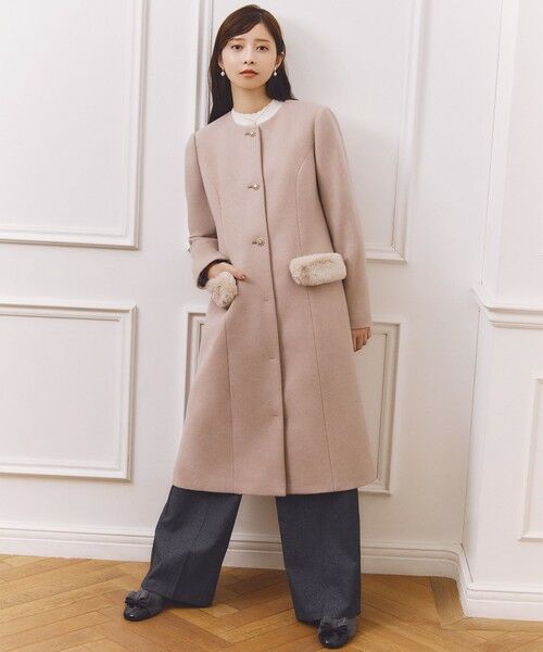 TOCCA / トッカ その他アウター | 【洗える・消臭】FUR BOX ウールコート | 詳細2