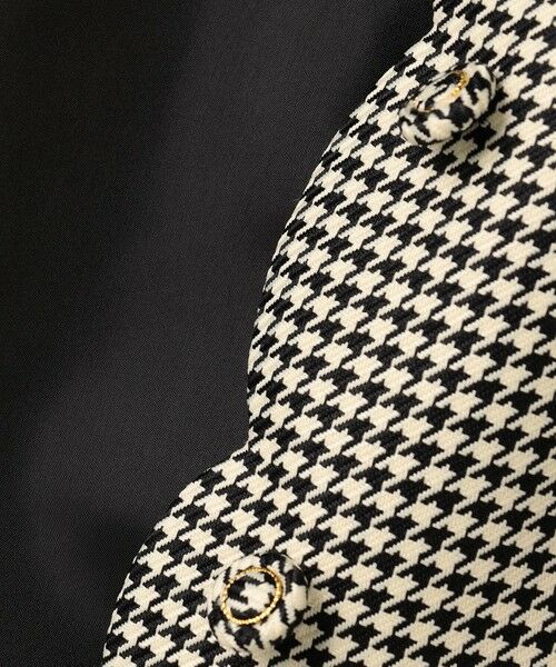 TOCCA / トッカ ノーカラージャケット | 【百田夏菜子さん着用】【消臭】BABY SCALLOP 千鳥柄ジャケット | 詳細13