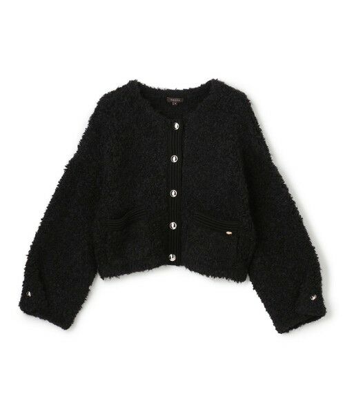 TOCCA/トッカ 【洗える】LOP EARED POODLE ニットアウター ブラック系 F