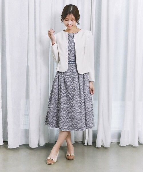 TOCCA / トッカ ロング・マキシ丈ワンピース | 【WEB限定カラーあり・00サイズあり・洗える・消臭】MEMORY OF LACE ドレス | 詳細12