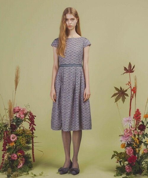 TOCCA / トッカ ロング・マキシ丈ワンピース | 【WEB限定カラーあり・00サイズあり・洗える・消臭】MEMORY OF LACE ドレス | 詳細13