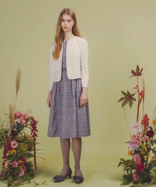 TOCCA / トッカ ロング・マキシ丈ワンピース | 【WEB限定カラーあり・00サイズあり・洗える・消臭】MEMORY OF LACE ドレス | 詳細16