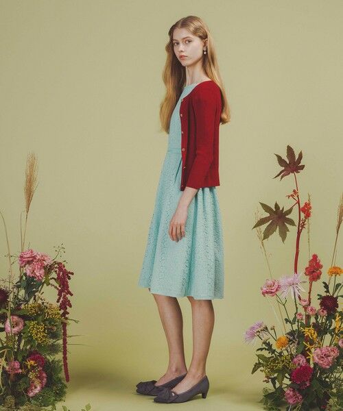 TOCCA / トッカ ロング・マキシ丈ワンピース | 【WEB限定カラーあり・00サイズあり・洗える・消臭】MEMORY OF LACE ドレス | 詳細28